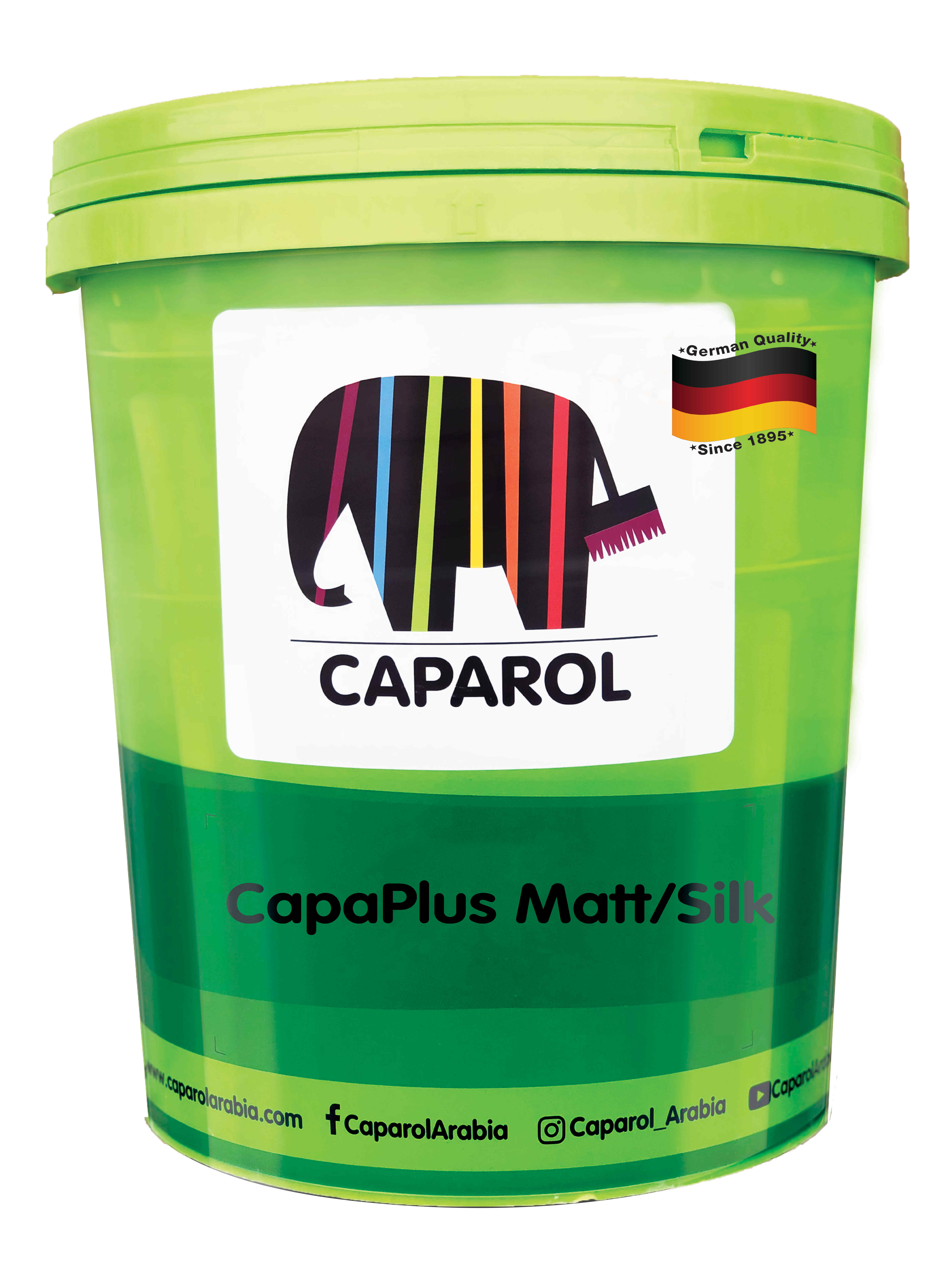 CapaPlus Matt (Color code 9010) - Superior quality MATT finish for interior; water based washable emulsion paint (18 Liter)